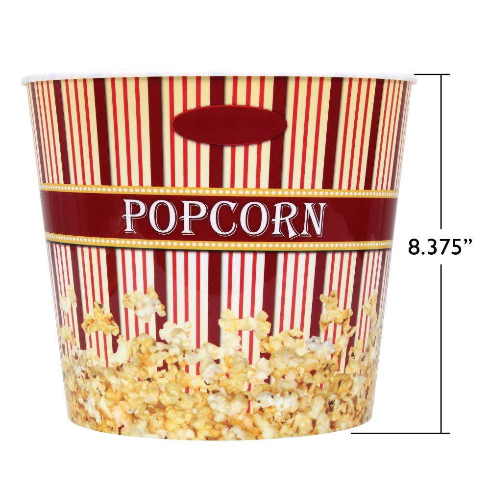 Time for Treats Large Popcorn Bucket, 7 quart