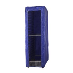 winholt equipment src-58fc-3z (157041) rack cover, freezer, heavy duty, reinforced blue vinyl, clear front panel