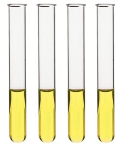 eisco 5ml test tubes - pack of 48 - borosilicate 3.3 glass - 1mm thick walls, beaded rim - superior heat & chemical durability - 3" tall, 0.5" diameter