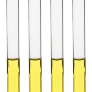 EISCO 5mL Test Tubes - Pack of 48 - Borosilicate 3.3 Glass - 1mm Thick Walls, Beaded Rim - Superior Heat & Chemical Durability - 3" Tall, 0.5" Diameter