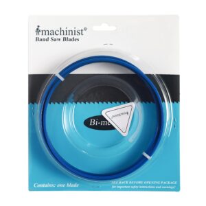 imachinist s561214 m42 56-1/2-inch by 1/2-inch by 14tpi bi-metal bandsaw blades for metal cutting