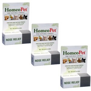 dog homeopet nose relief