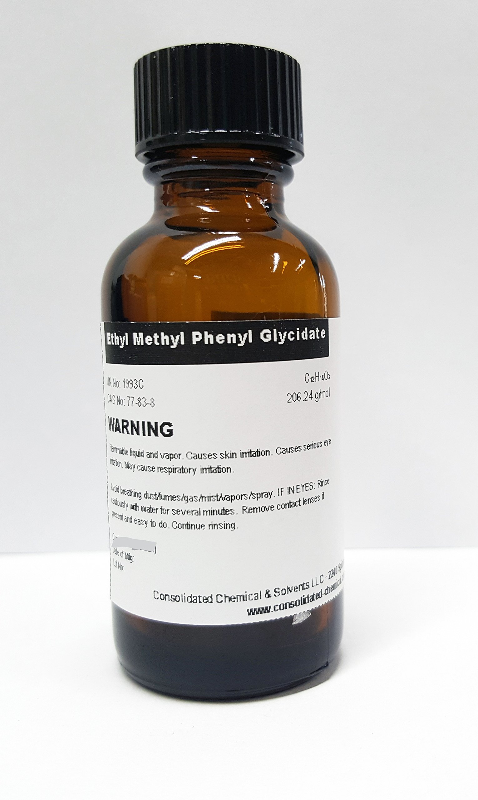 Ethyl Methyl Phenyl Glycidate (Aldehyde C-16, Strawberry glycidate) Aroma Compound 30ml (1 fl oz)