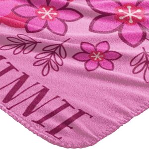 The Northwest Company Fleece Throw Blanket Disney's Minnie's Bowtique, So Many Bows, 45" x 60"