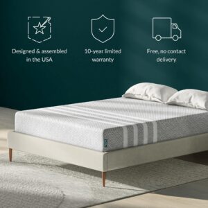 Leesa Original Foam 10" Mattress, California King Size, Cooling Foam and Memory Foam / CertiPUR-US Certified / 100-Night Trial