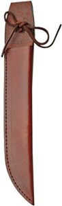 sheaths brown leather 10in