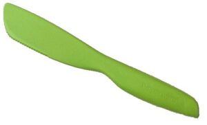 tupperware sandwich spreader cake knife serrated green