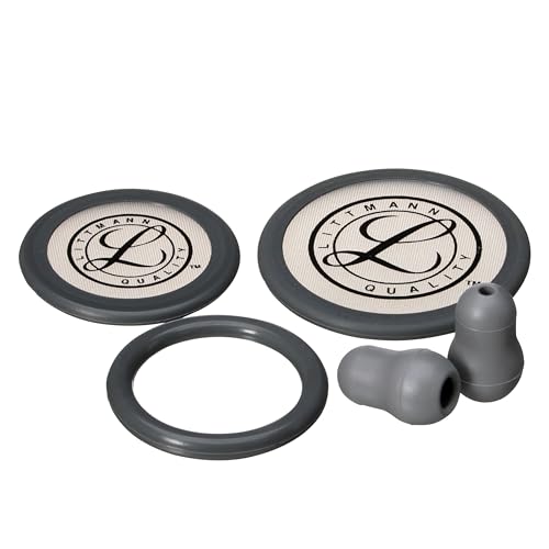 3M™ Littmann® Stethoscope Spare Parts Kit, Classic III™ and Cardiology IV™, Gray, 40017