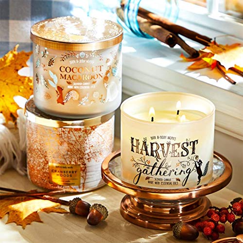 Bath & Body Works Leaves Scented Candle 14.5 Ounce 3 Wick