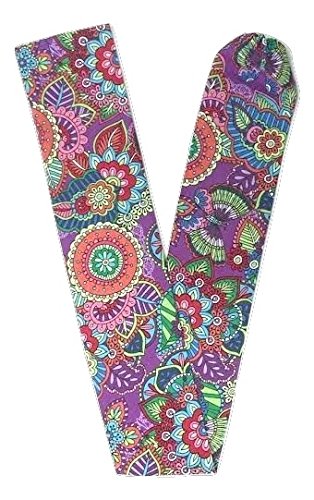 Stethoscope Covers Handmade Variety Patterns 100% Cotton (Bold Multi Color Flowers)