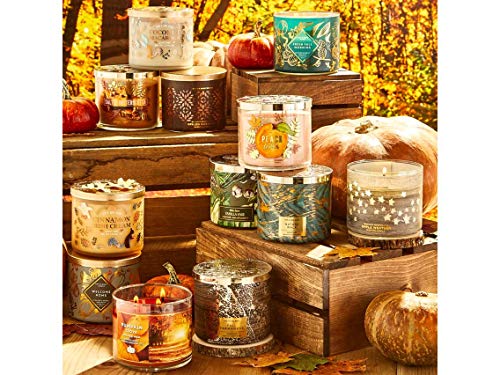 Bath & Body Works Leaves Scented Candle 14.5 Ounce 3 Wick