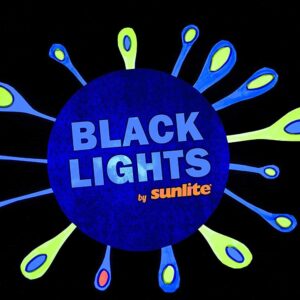 Sunlite 05646-SU CFL Black Light Bulb (BLB), Perfect for Halloween, Spiral Blacklight, 20 Watts, 120 Volts, Medium Base (E26), 463nm, UL Listed, 6 Count (Pack of 1)