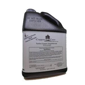 Tenino Copper Naphthenate 17% (2% as Metal) Double Strength - Highest Concentration Allowed - 1 Gallon - Wood Preservative