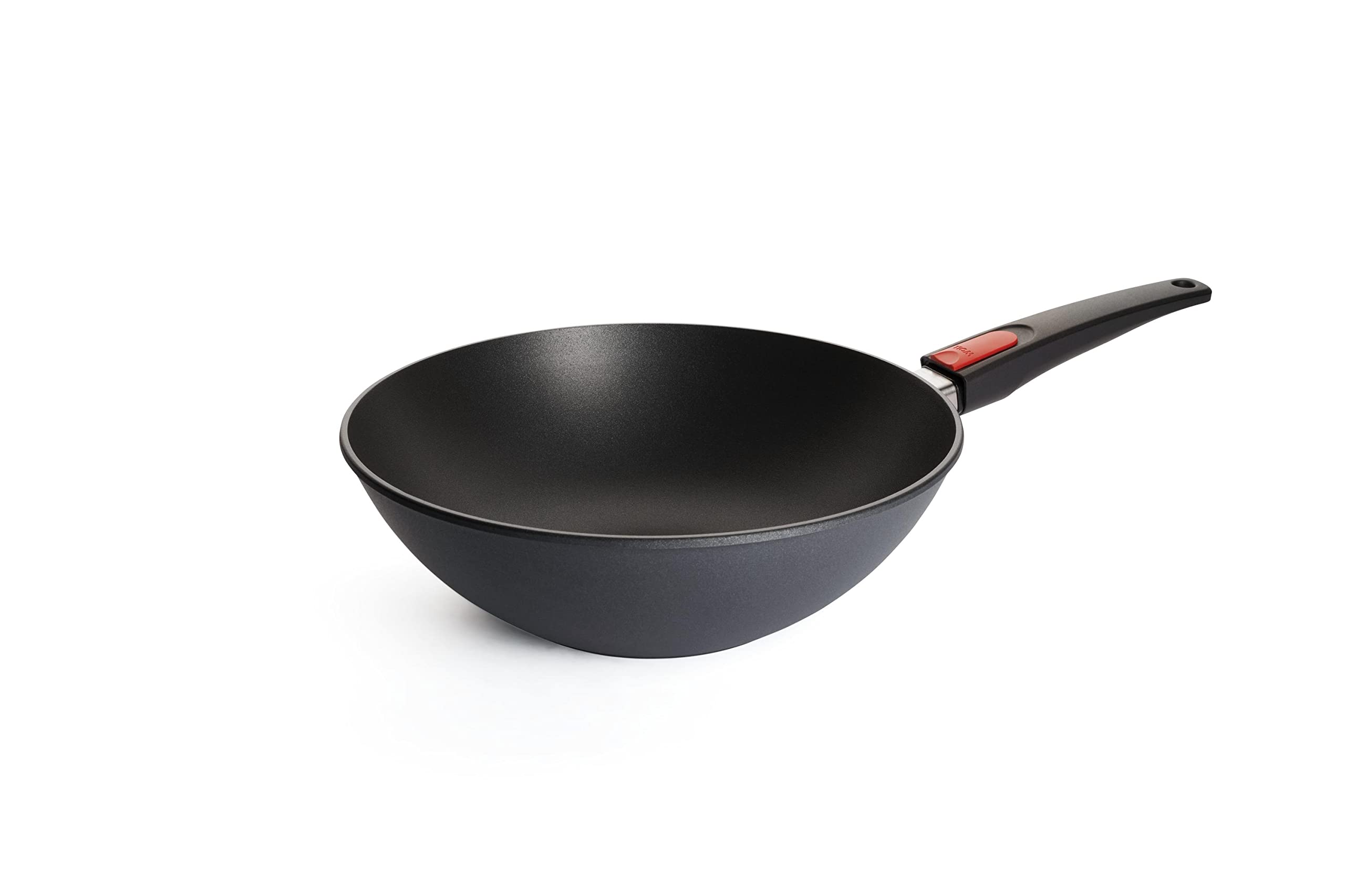 Woll Diamond Lite Cast Wok, Diameter, Tall with Removable Handle.