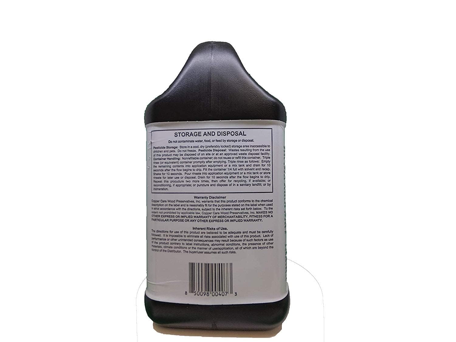 Tenino Copper Naphthenate 17% (2% as Metal) Double Strength - Highest Concentration Allowed - 1 Gallon - Wood Preservative