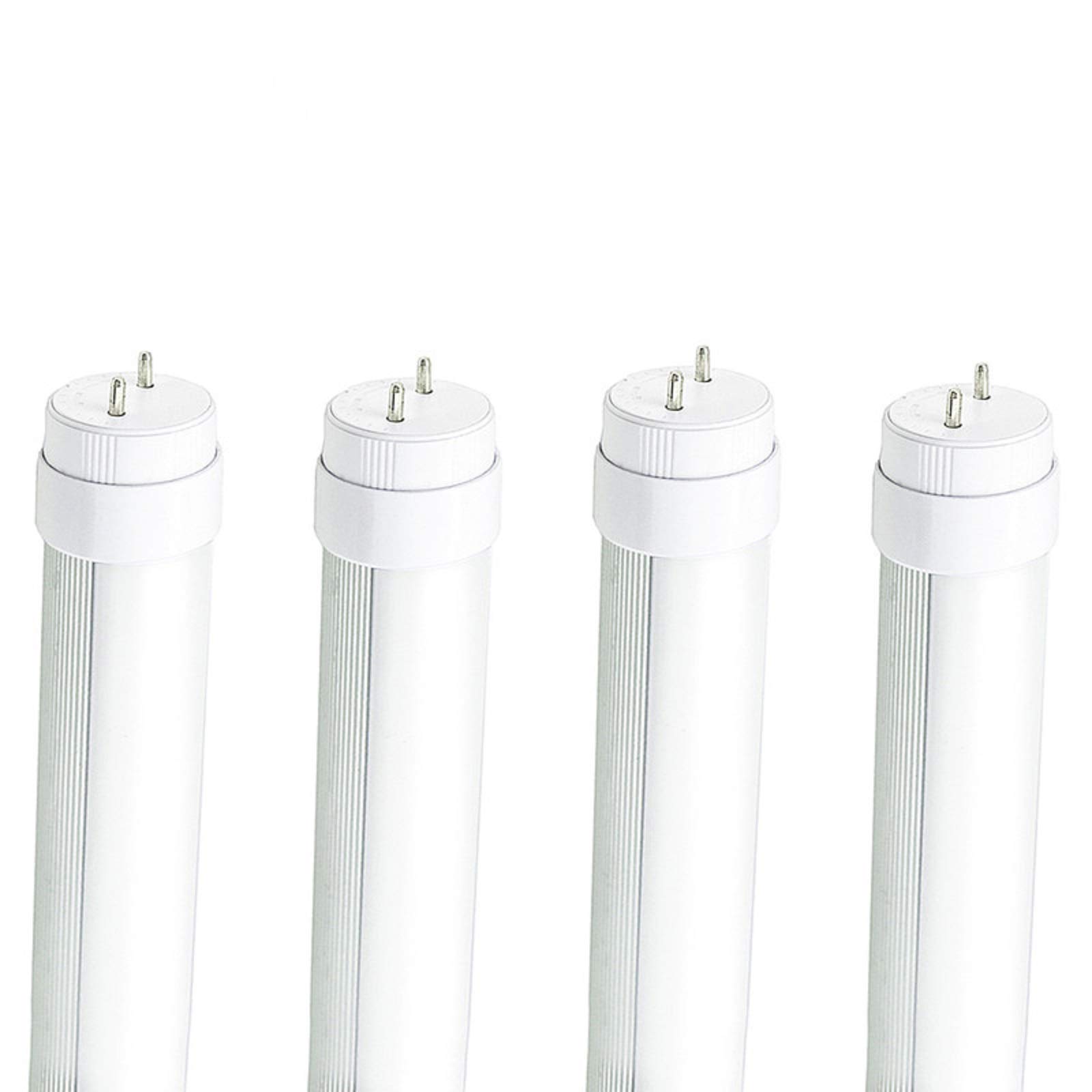 WYZM F15T8 LED Tube Light,120V 4-Pack of 7 Watt F15T8 RV Light Bulb,Rotatable end caps,18" (17-3/4" pin to pin) Length,5500K White Color