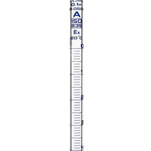 EISCO Serological Pipette, 10ml - Class A, Tolerance ±0.050ml - Blue Graduations - Color Code, Orange - Calibrated for Delivery to Jet - Borosilicate Glass