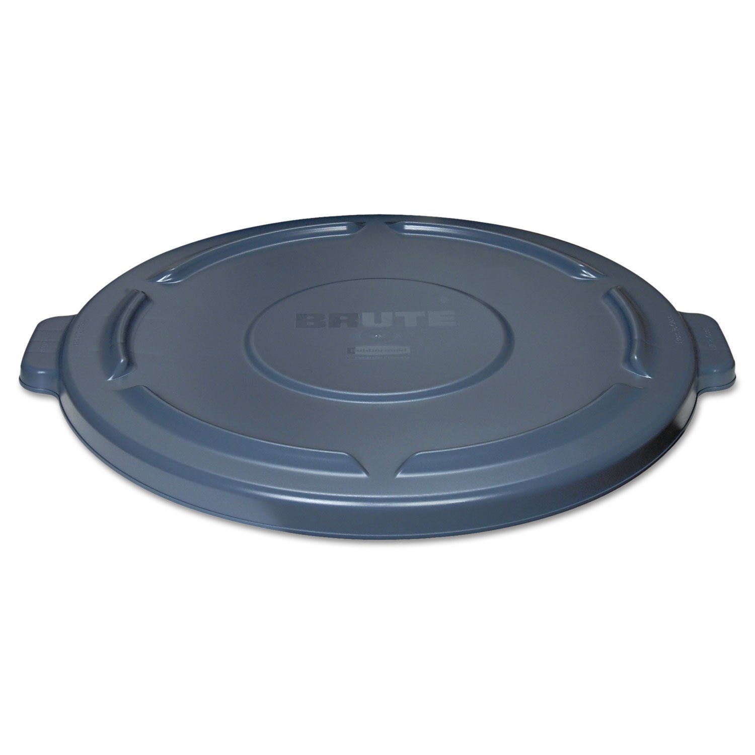 Rubbermaid Commercial 264560GY Vented Round Brute Lid, 24 1/2 x 1 1/2, Gray