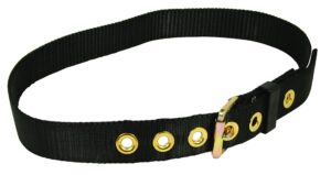 falltech 70953x heavy duty work belt with 1-3/4-inch webbing, 7-position adjustment and steel buckle, black, 3x-large