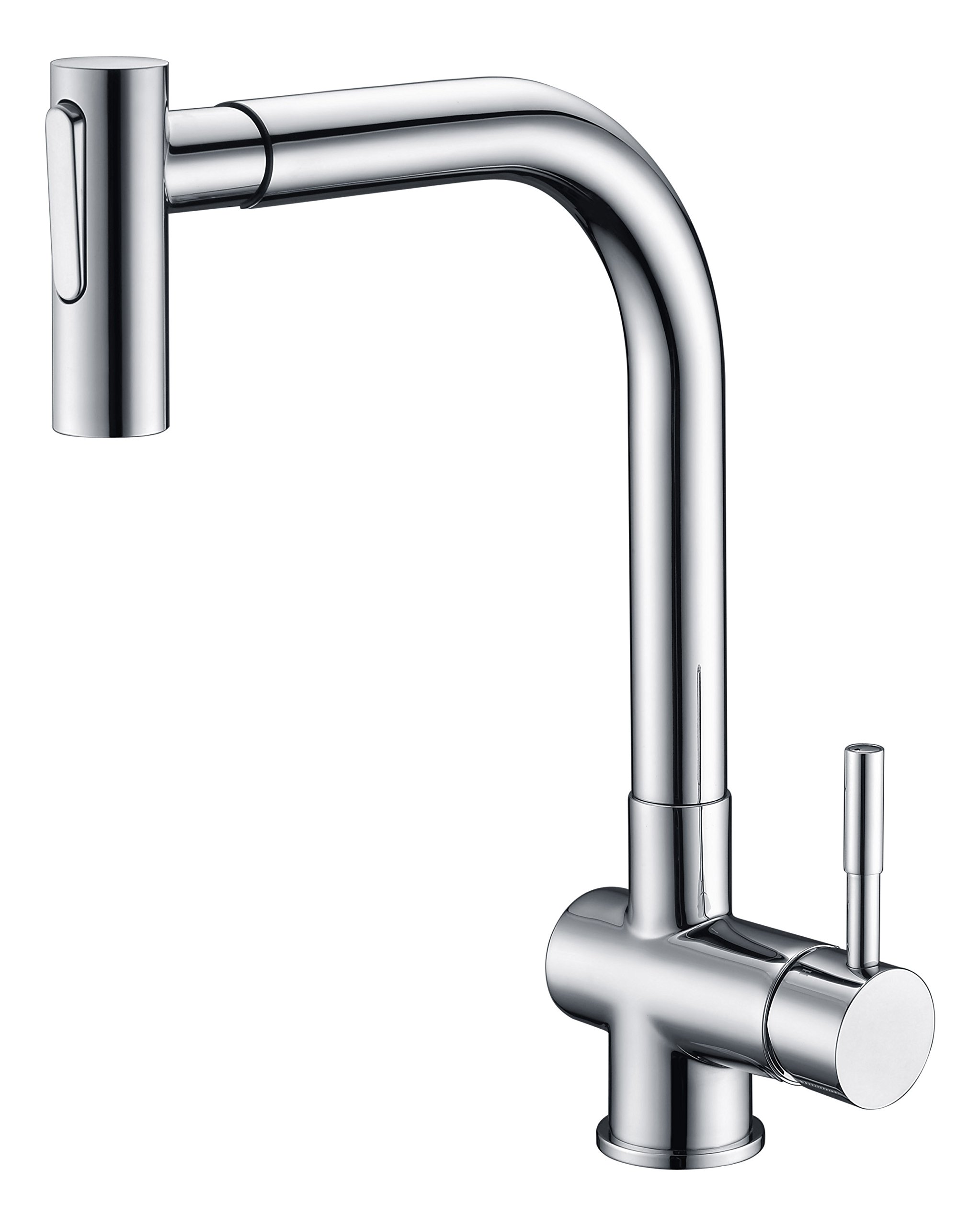 Dawn AB50 3670C Single-Lever Pull-Out Spray Sink Mixer, Chrome