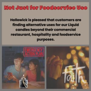 Hollowick - HD12-72 12 Hour Disposable Liquid Candle (72/case)