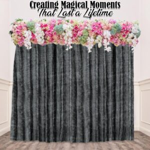 Black Gossamer Roll (100 feet Long x 3 feet Wide) Wedding and Party Decor