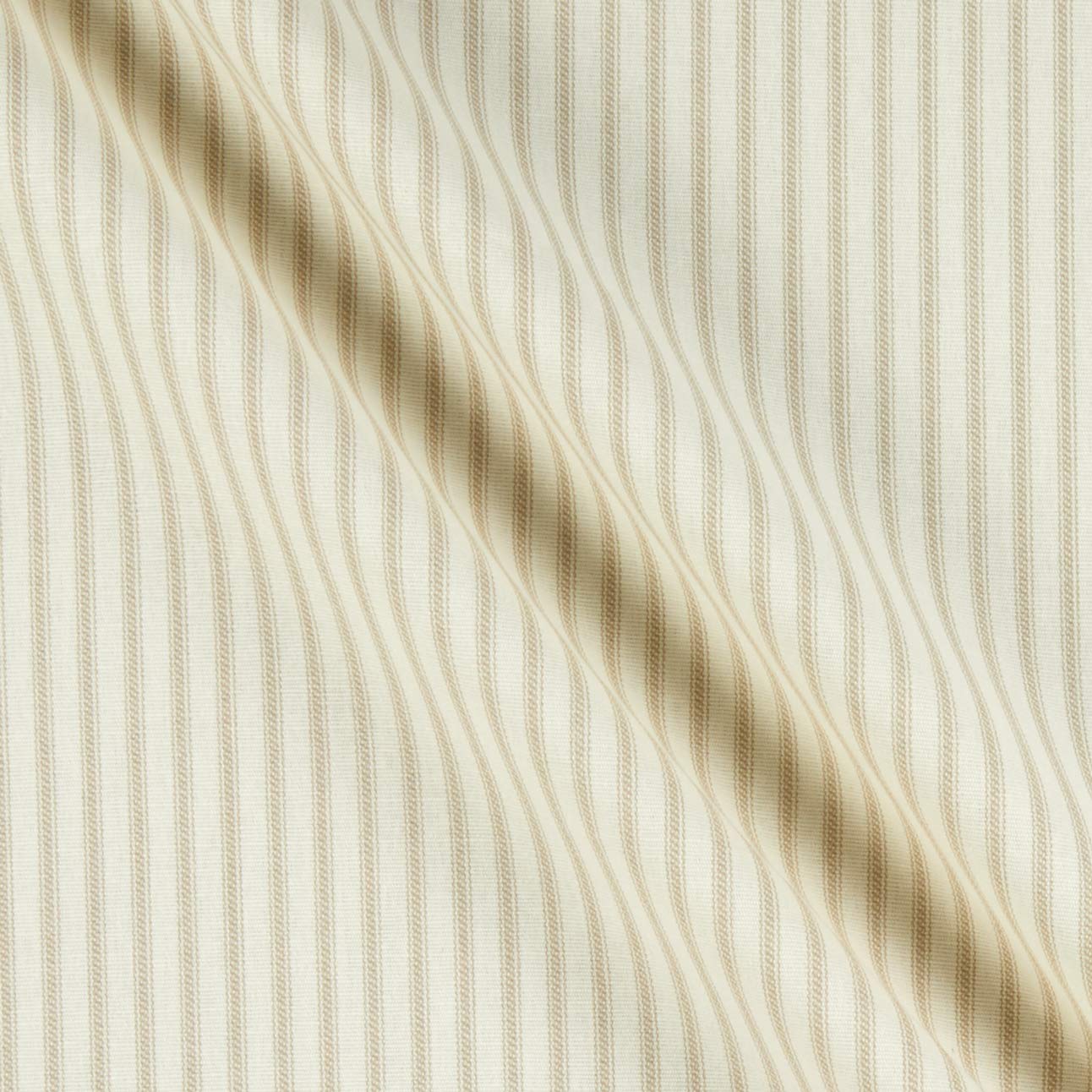 Magnolia Home Fashions Berlin Ticking Stripe Duck Sand, Fabric by the Yard