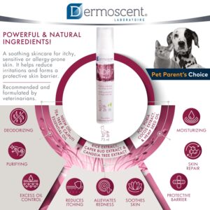 Dermoscent ATOP 7 Spray for Dogs and Cats - Soothing Skincare for Itchy Skin Relief & Irritated Allergy-Prone Skin - 75 ml