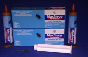 2 tubes 1 plunger maxforce fc magnum cockroach german roach control gel bait