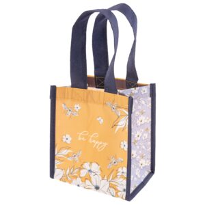 karma reusable gift bags - tote bag and gift bag with handles - perfect for birthday gifts and party bags rpet 1 bee small