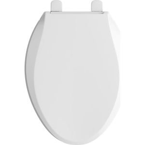 KOHLER 75796-0 Cachet Nightlight Quiet-Close with Grip-Tight Toilet Seat