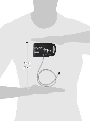 Welch Allyn REUSE-08-1TP FlexiPort Reuseable Blood Pressure Cuffs with One-Tube Tri-Purpose Connectors, Small Child, Size 8