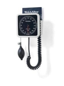 welch allyn 7670-02 767 wall aneroid with 8' coiled tubing