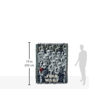 Northwest Star Wars Woven Tapestry Throw Blanket, 48" x 60", Ground Invasion