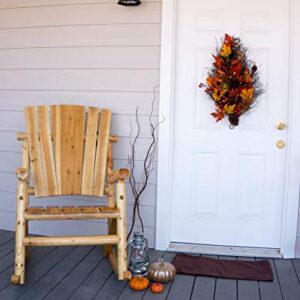 Leigh Country Rocker Chair Single Aspen Log TX 95100