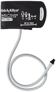 welch allyn reuse-08-1tp flexiport reuseable blood pressure cuffs with one-tube tri-purpose connectors, small child, size 8