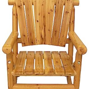 Leigh Country Rocker Chair Single Aspen Log TX 95100