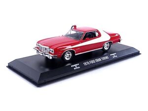 greenlight 86442 1976 ford gran torino starsky and hutch 1:43 scale diecast