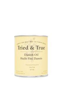 tried & true danish oil, pint - pure polymerized linseed oil wood finish, ideal for furniture, rustic pieces, & priming wood for other oil or epoxy-based products - food safe, simple, fast curing