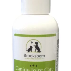 Brooksbern Liquid Joint Care Supplement for Dogs, 1-4 Month Supply with Glucosamine, Chondroitin, & MSM