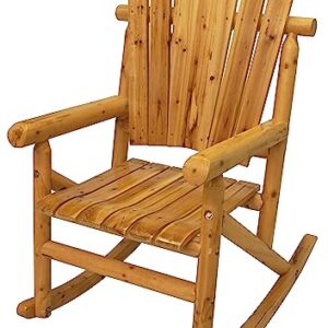 Leigh Country Rocker Chair Single Aspen Log TX 95100