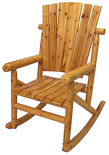 Leigh Country Rocker Chair Single Aspen Log TX 95100