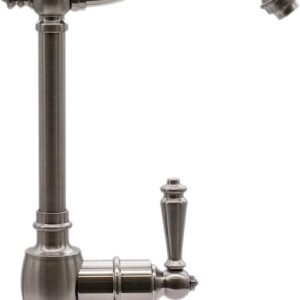 Westbrass D204H-07 Victorian 9" 1-Handle Hot Water Dispenser Faucet with Instant Heating Tank System, Satin Nickel