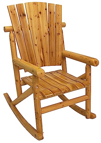 Leigh Country Rocker Chair Single Aspen Log TX 95100