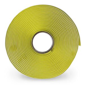 fibre glast high-temp no-leak vacuum seal tape, yellow, 25ft – vacuum bagging supplies, vac purge kits – for carbon, fiberglass, epoxy & resin composites – made in usa