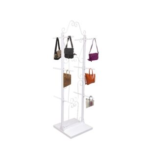 fixturedisplays® double sided decorative clothing purse jewelry store display hanging stand 100717