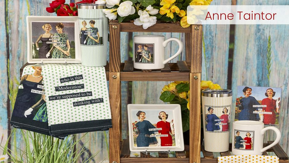 Anne Taintor Happy Birthday Greeting Card - I Had to Invite Them