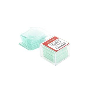 AmScope - 72 Pieces of Pre-Cleaned Blank Microscope Slides + 100 Coverslips - BS-72P-S100-22X5 - Multi-Pack (5 Count)