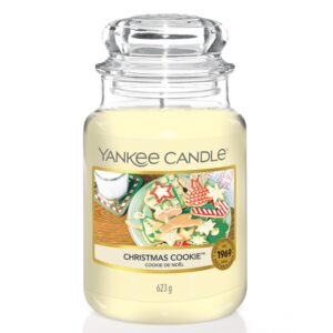 yankee candle christmas cookie large jar candle