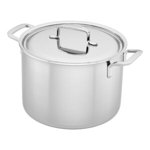 demeyere 5-plus stainless steel 8-qt stock pot